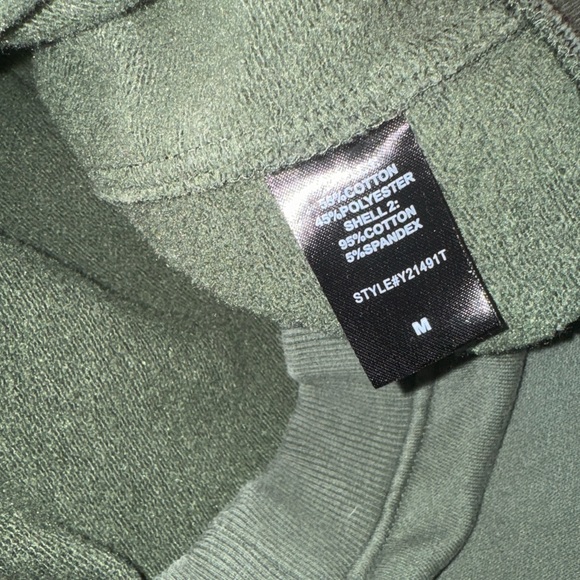 Tuckernuck | Pomander Place Olive Mock Neck Sweatshirt - Picture 5 of 5